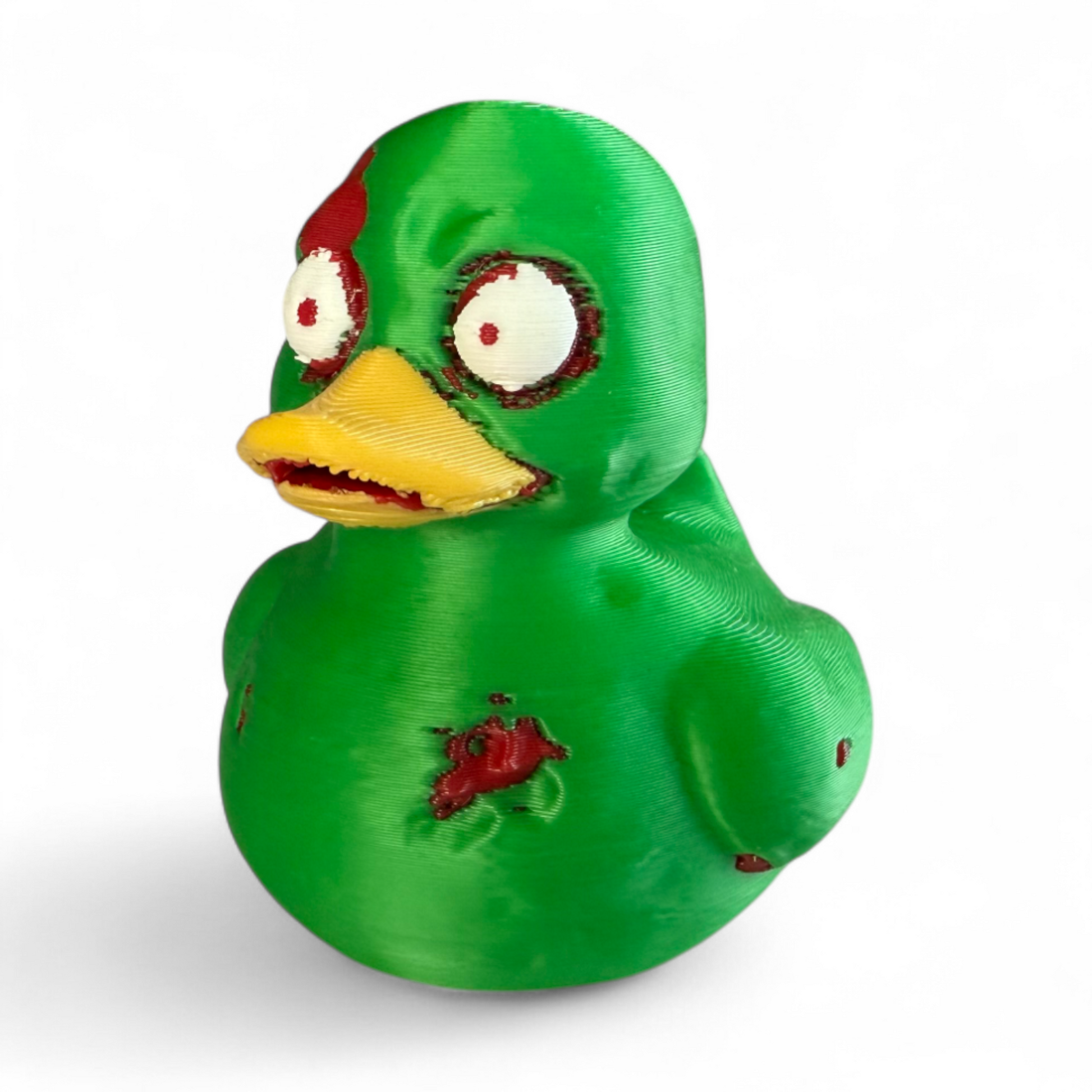 Zombie Duck: Unique Adventure-Themed Collectible for Off-Road Enthusiasts 3D-Printed Duck - Jeep Accessory - Rubber Duck - Great for ducking