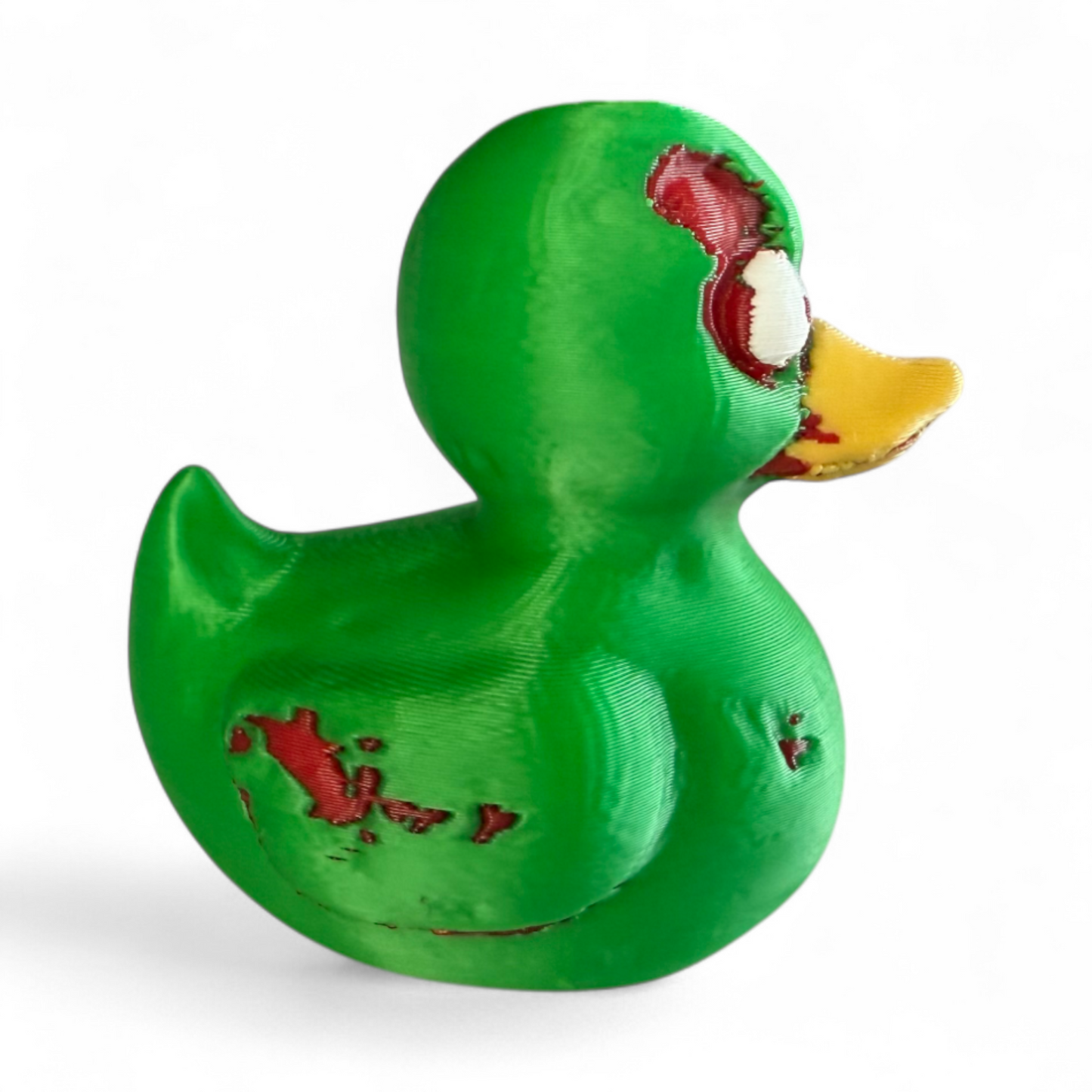 Zombie Duck: Unique Adventure-Themed Collectible for Off-Road Enthusiasts 3D-Printed Duck - Jeep Accessory - Rubber Duck - Great for ducking