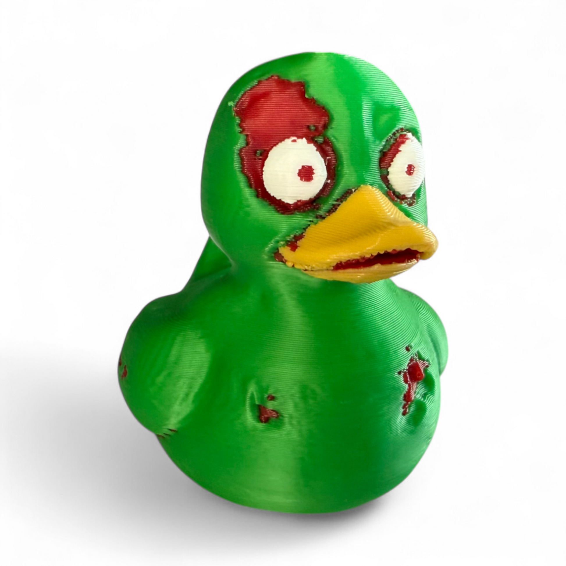 Zombie Duck: Unique Adventure-Themed Collectible for Off-Road Enthusiasts 3D-Printed Duck - Jeep Accessory - Rubber Duck - Great for ducking