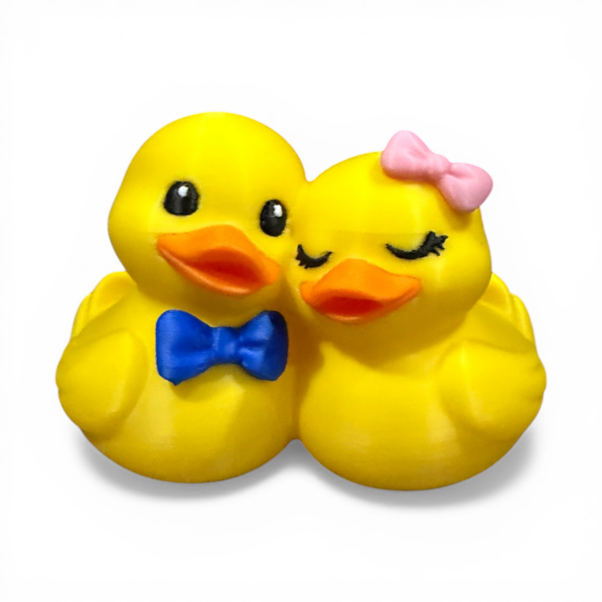 Couples Duck - 3D Printed Collectible Duck 3D-Printed Duck - Jeep Accessory - Rubber Duck - Great for ducking